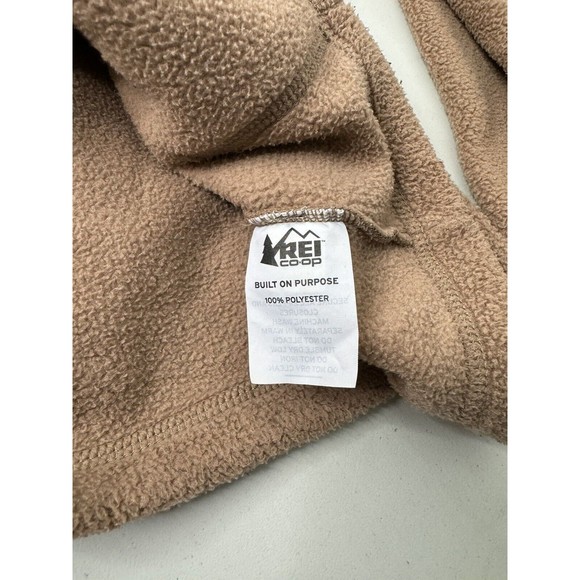 REI Co-Op Sweater Fleece Full Zip Brown Outdoor Jacket Mens Size Medium EUC - Picture 16 of 16